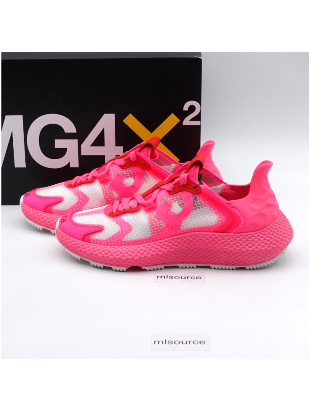 NEW Size 8.5 Women's G/FORE MG4X2+ Ripstop Hybrid Golf Shoes GLF000018-KOP Pink
